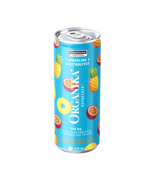 Sparkling Electrolytes (4 Pack) - 355 ml Box (4 Pack) - Organika Health Products