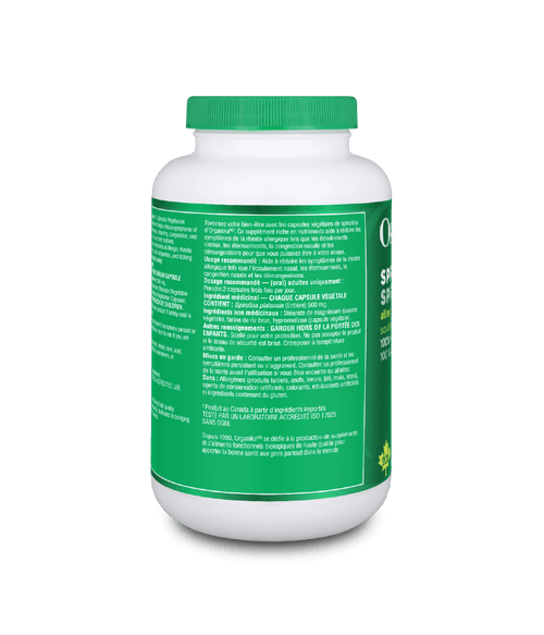 Spirulina Tablets - 1000 mg/180 tabs - Organika Health Products