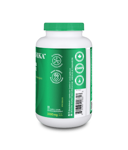 Spirulina Tablets - 500 mg/200 Vcaps - Organika Health Products