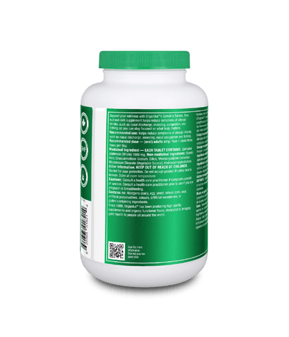 Spirulina Tablets - 500 mg/200 Vcaps - Organika Health Products