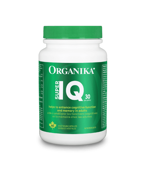 Super IQ - 60 Vcaps - Organika Health Products