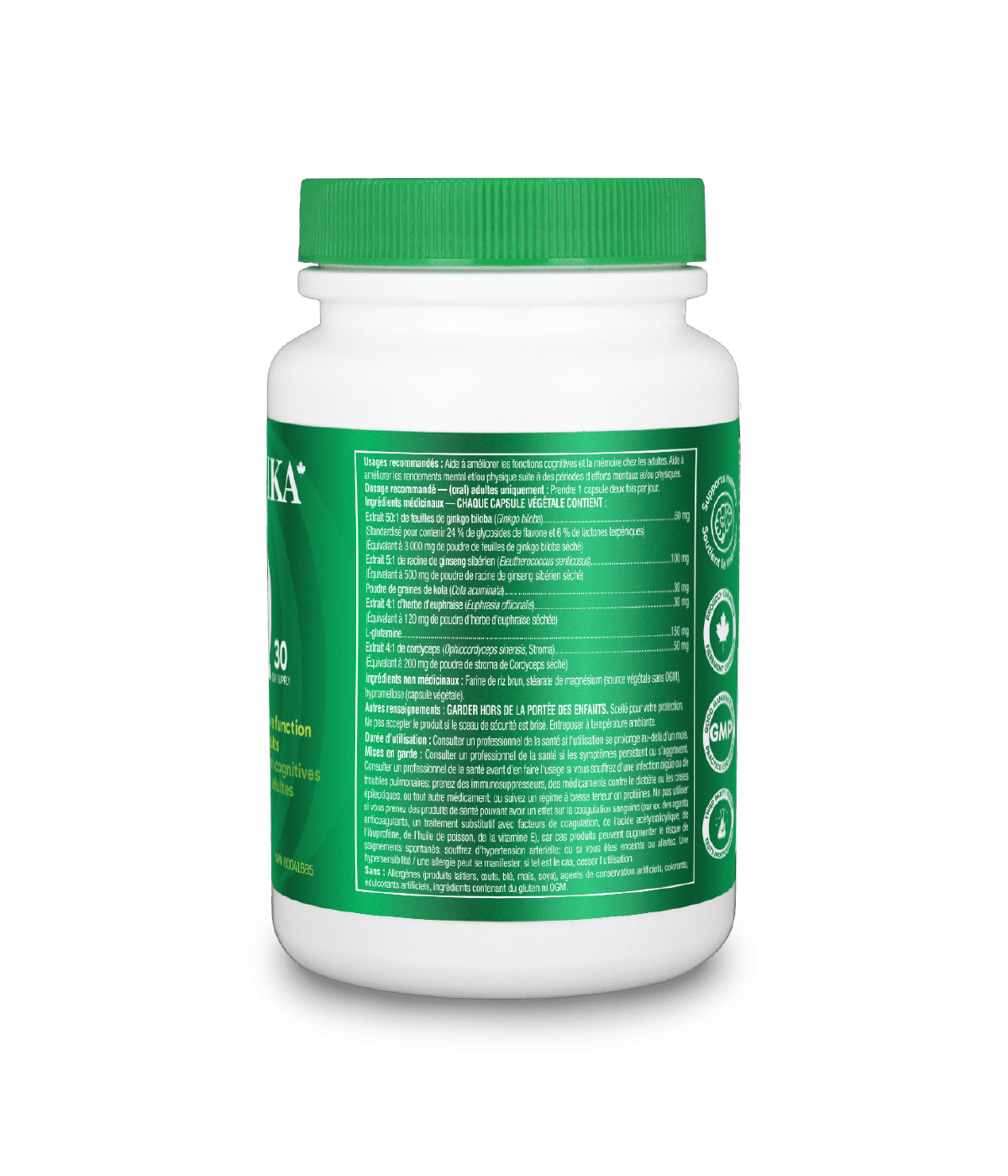 Super IQ - 60 Vcaps - Organika Health Products