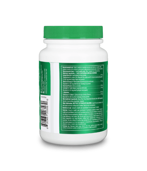 Super IQ - 60 Vcaps - Organika Health Products