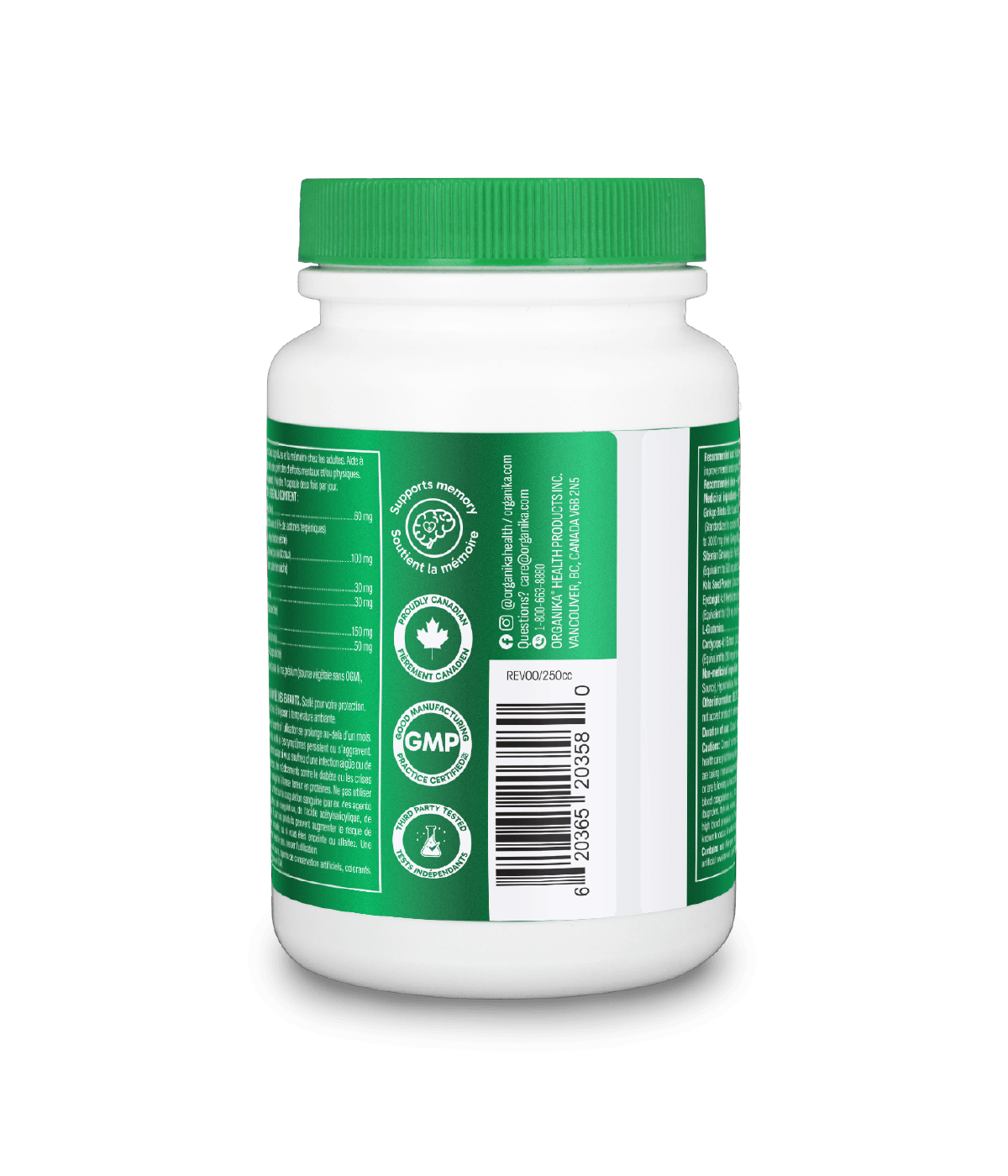 Super IQ - 60 Vcaps - Organika Health Products