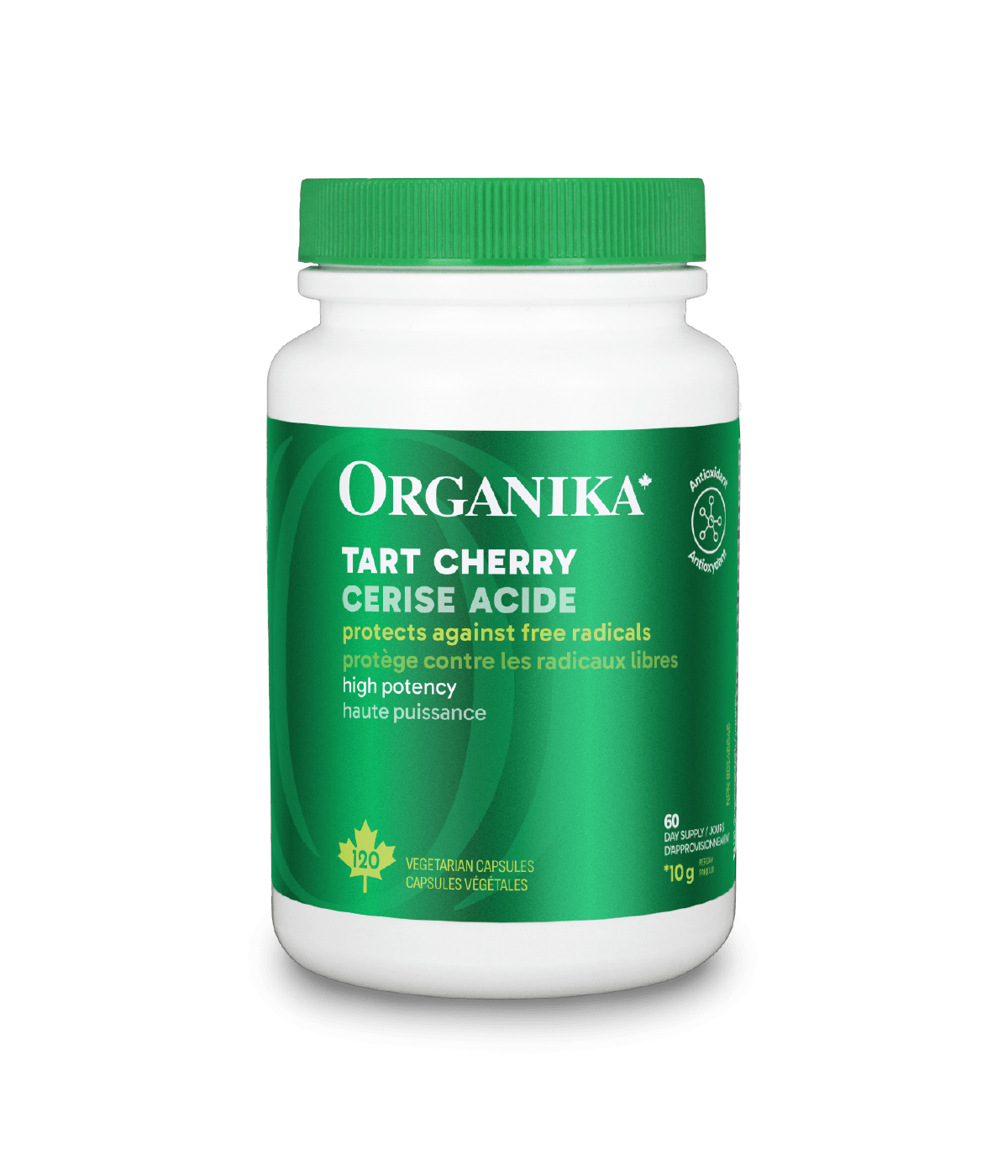 Tart Cherry - 120 Vcaps - Organika Health Products
