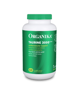 Taurine 3000 Ultra Strength - 240 vcaps - Organika Health Products
