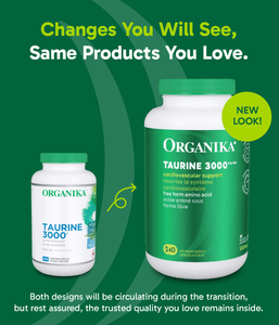 Taurine 3000 Ultra Strength - 240 vcaps - Organika Health Products