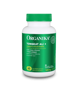 Tongkat Ali + - 60 Vcaps - Organika Health Products