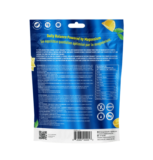 Total Body Magnesium Boost - 20 Pack - Organika Health Products