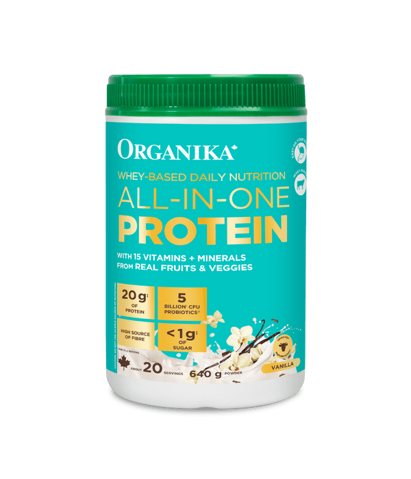Organika Whey-Based Daily Nutrition All-In-One Protein - Vanilla