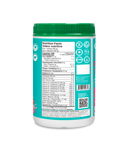 Whey - Based Daily Nutrition All - In - One Protein - Strawberry Shortcake - 640 g - Organika Health Products