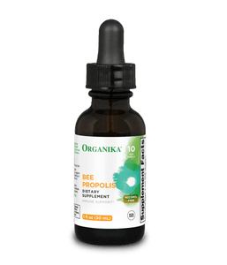 Bee Propolis Liquid (USA) - 1-pack (1 x 1 fl oz / 30 mL) - Organika Health Products