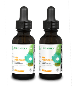 Bee Propolis Liquid (USA) - 2-pack (2 x 1 fl oz / 30 mL) - Organika Health Products