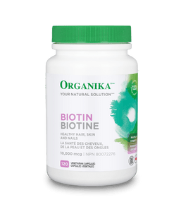Biotin - 120 Vcaps - Organika Health Products