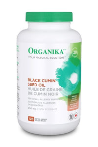 Black Cumin Seed Oil - 120 sftgl - Organika Health Products