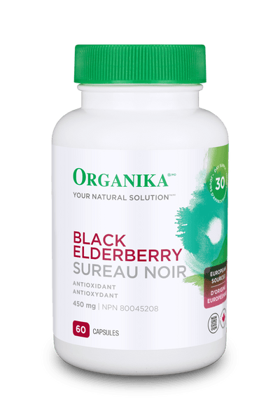 Black Elderberry - 60 capsules - Organika Health Products