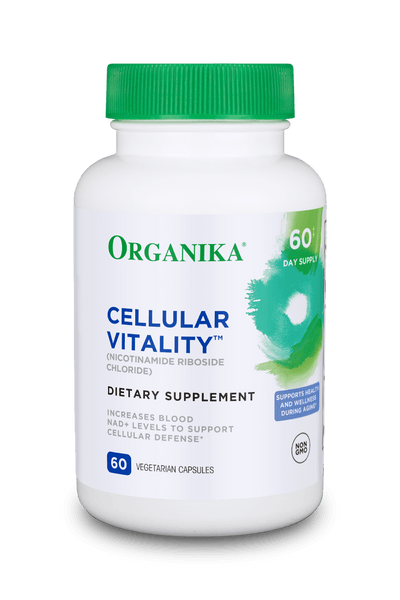 Cellular Vitality (Nicotinamide Riboside Chloride) (USA) - 60 vegetarian capsules - Organika Health Products