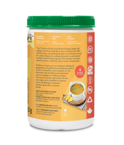 Chicken Bone Broth Protein Powder - Ginger - Organika Health Products