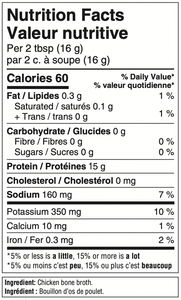 Chicken Bone Broth Protein Powder - Ginger - Organika Health Products