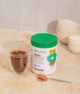 Chocolate Enhanced Collagen™ - 504 g - Organika Health Products