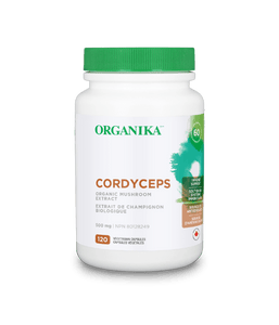 Cordyceps Organic Mushroom Extract - 500 mg/120 vcap - Organika Health Products