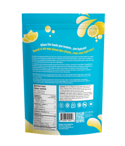 Electrolytes Sachets - Classic Lemonade - 20 Pack - Organika Health Products