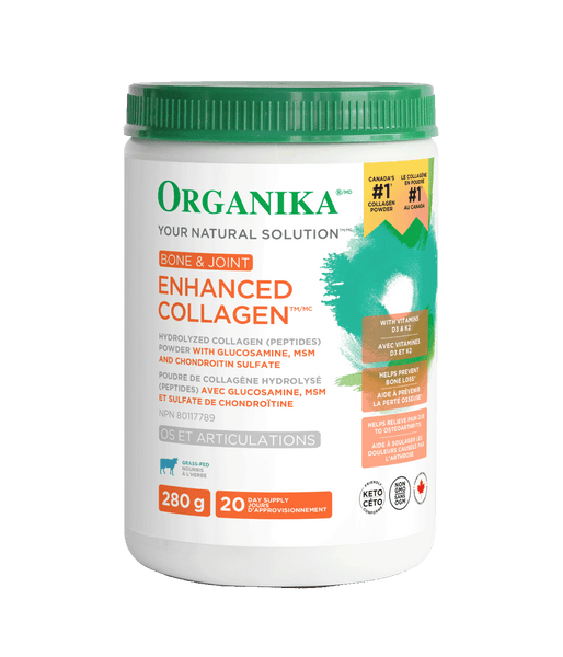 Enhanced Collagen Bone & Joint - 280 g - Organika Health Products