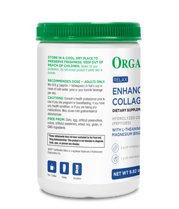 Enhanced Collagen Relax (USA) - 8.82 oz / 250 g - Organika Health Products