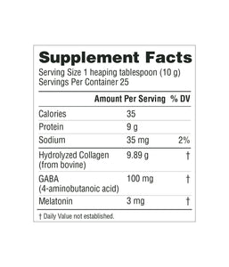 Enhanced Collagen Sleep (USA) - 8.82 oz / 250 g - Organika Health Products