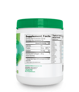 Enhanced Collagen (USA) - 17.64 oz / 500 g - Organika Health Products