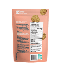 FÄV Keto Mini Cookies - Snickerdoodle 90g Pouch - 90g Pouch - Organika Health Products