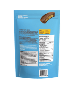 FÄV Milk Chocolate Peanut Butter Cups with Enhanced Collagen - 8 Cup Pouch - Organika Health Products