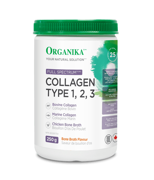 Full Spectrum Collagen - 250 g - Organika Health Products