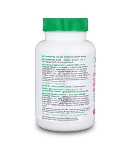 Full Spectrum Plant Enzymes - 60 vcaps - Organika Health Products
