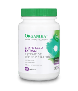 Grape Seed Extract - 120 capsules - Organika Health Products