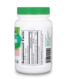 Hyaluronic Acid + Vitamin C (USA) - 90 vegetarian capsules - Organika Health Products