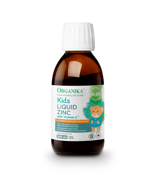 Kids Liquid Zinc with Vitamin C - 100 ml - Organika Health Products