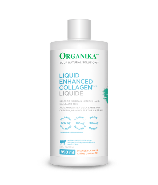 Liquid Enhanced Collagen - Orange - Organika Health Products
