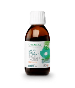 Liquid Zinc & Vitamin C - 300 ml - Organika Health Products