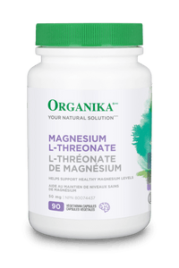 Magnesium L-Threonate - 90 Vcaps - Organika Health Products