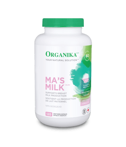 Ma's Milk (USA) - 120 vegetarian capsules - Organika Health Products