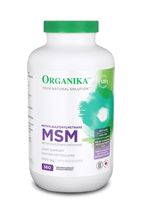 MSM (Methylsulfonylmethane) - 360 Vcaps - Organika Health Products