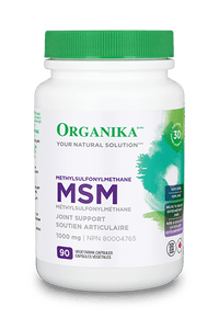 MSM (Methylsulfonylmethane) - 90 Vcaps - Organika Health Products