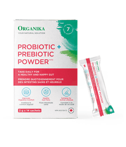 Probiotic + Prebiotic Powder - 3 g x 14 sachets - Organika Health Products