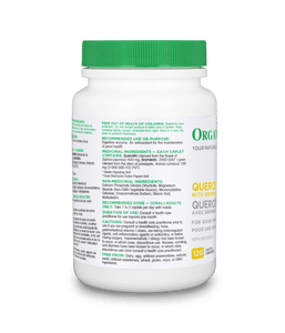 Quercetin with Bromelain - 120 caps - Organika Health Products