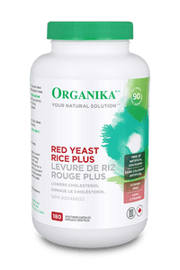 Red Yeast Rice Plus - 180 Caps - Organika Health Products