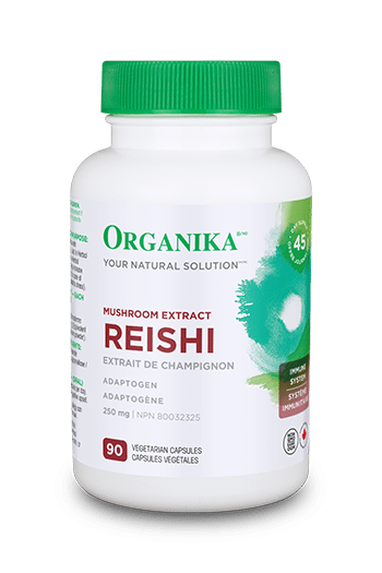 Reishi (Mushroom Extract) - 90 Vcaps - Organika Health Products