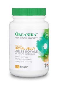 Royal Jelly - 120 Softgel Caps - Organika Health Products