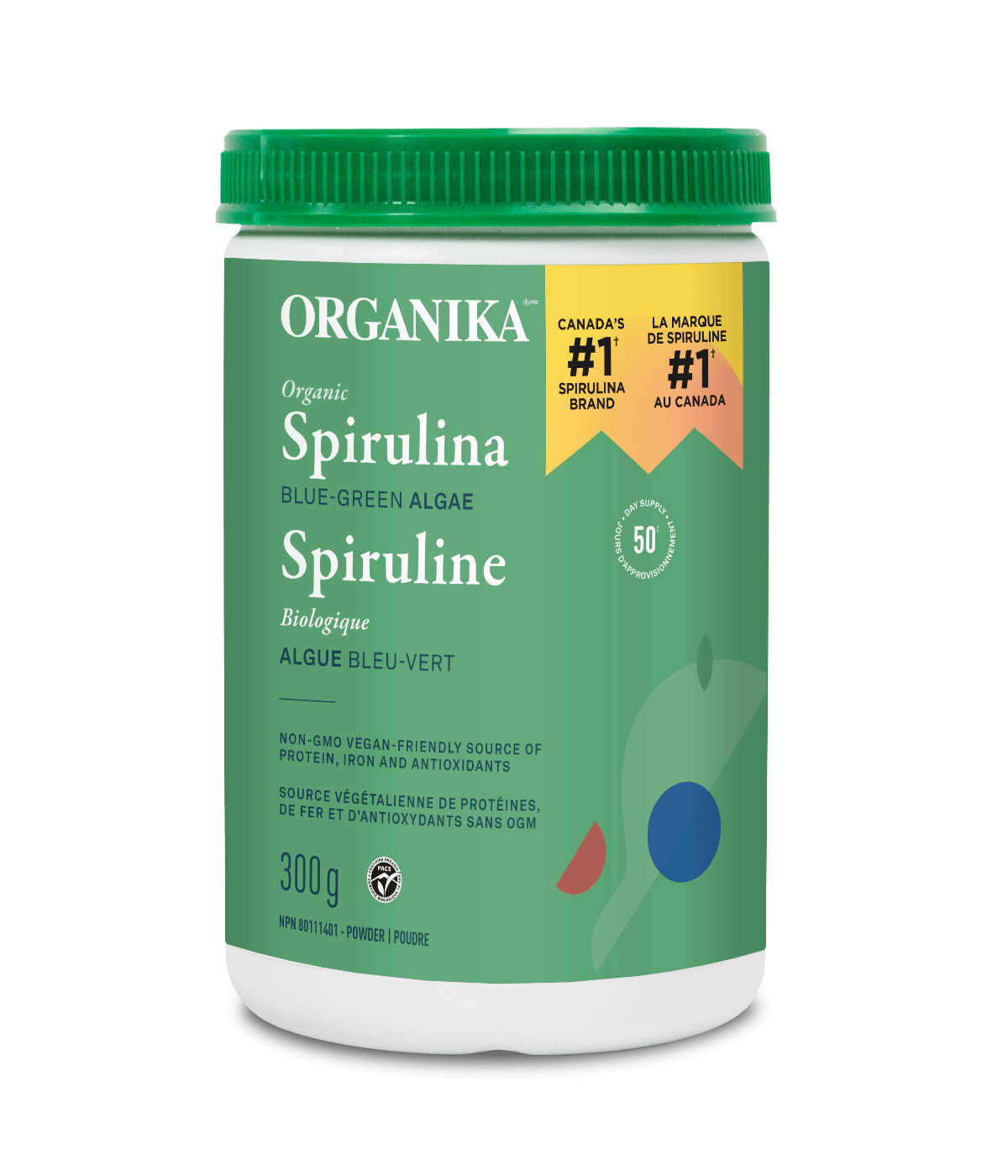 Spirulina Powder Organika Health Products